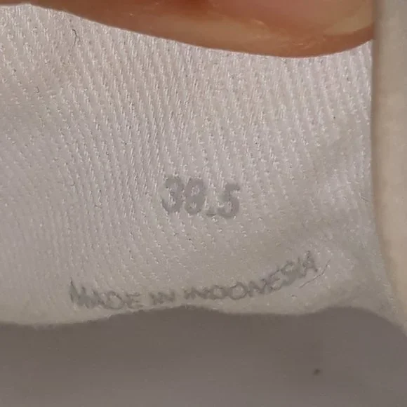 Rag & Bone NY Women's Light BROWN Canvas Sneaker size 39.5 US 9.5 - Picture 12 of 13